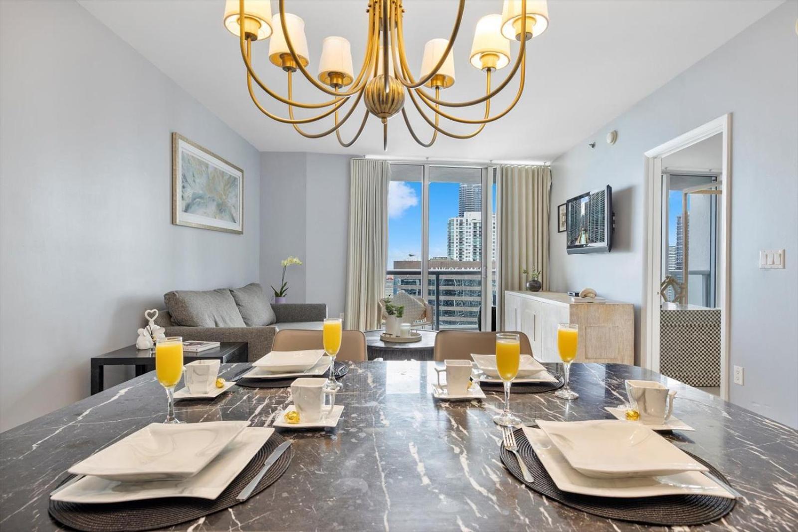 Marvelous Apartment In Brickell Miami Exterior foto